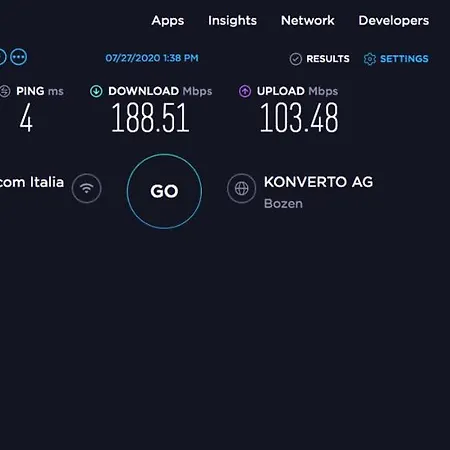 Interno 77: Sunny With Fast Fiber Internet For Couples Apartment Trento