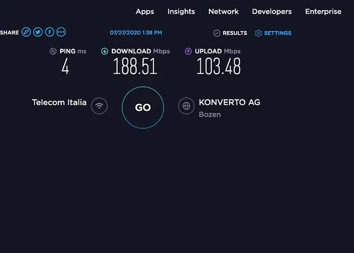 Interno 77 Di Tss' - Soleggiato Con Ampie Finestre & Internet Veloce Con Fibra - Perfetto Per Coppie Lejlighed Trento